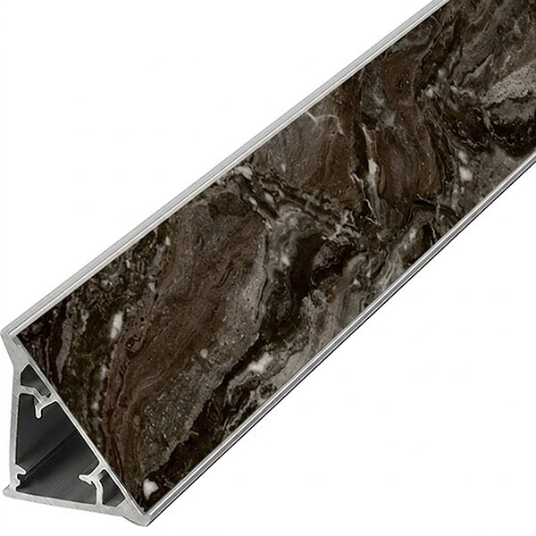 Pircher Alzatina Triangolare per TOP Cucina Orobico MM30X30X3000 - PIRCHER OBERLAND